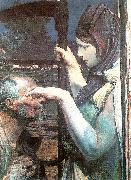 Malczewski, Jacek Death oil painting